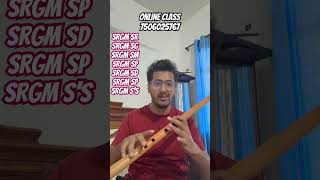 Sargam Palte  Flute sargam alankars  Sargam Palte to improve flute [upl. by Ivets]