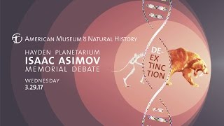 2017 Isaac Asimov Memorial Debate DeExtinction [upl. by Aidroc474]