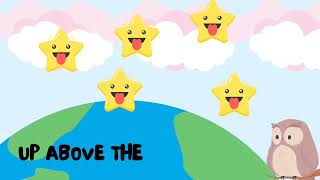 TWINKLE TWINKLE LITTLE STAR  NURSERY RHYMES FOR KIDS SUPER SIMPLE SONG [upl. by Eremaj]