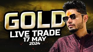 Booming Bulls Live  Gold Live Trade 17th May 2024 [upl. by Laeira]