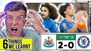 6 THINGS WE LEARNT FROM NEWCASTLE 20 CHELSEA [upl. by Richman334]