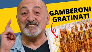 Gamberoni gratinati [upl. by Dragone]