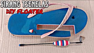 HOW TO MAKE FISHING FLOAT USING OLD SLIPPERS  KAYANG KAYANG MO ITO [upl. by Zizaludba940]