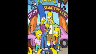 The Simpsons Itchy amp Scratchy Land GSM Java Mobile Phone Game [upl. by Libbna]