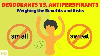 Battle of the Underarms Deodorants vs Antiperspirants [upl. by Ardnaed]