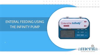 Enteral Feeding Via Infinity Pump [upl. by Jegger26]