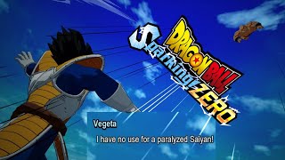 Vegeta kills Nappa  Dragon Ball Sparking Zero dragonballsparkingzero [upl. by Naitsirt]