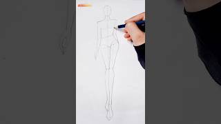 10 Head Crouqi Sketch illustration art illustrator drawing shorts shortsfeed youtubeshorts [upl. by Ramel]