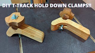 DIY TTRACK HOLD DOWN CLAMPS [upl. by Immat549]