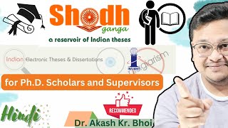 Shodhganga for PhD Scholars and Researchers  Resources for PhD Scholars  Hindi  2024 [upl. by Kunz]