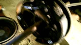 Corvair wheel bearingrear axle replacement part 2 [upl. by Salahcin]