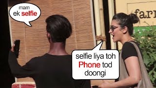 Shruti Hasan SHOUTS On A FAN For Touching While Taking A Selfie [upl. by Rosane]