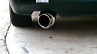 mitsubishi mirage exhaust [upl. by Olympium402]