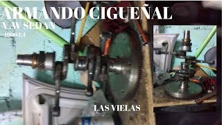 Instalación De bielas En Un Motor De Vocho 1600cc [upl. by Okoyik21]