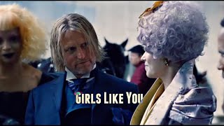 Hayffie  Haymitch amp Effie  Girls Like You  Hunger Games  Mockingjay  Fan Edit  Haffie [upl. by Wiley]