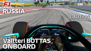 F1 2020  Valtteri BOTTAS Onboard Sochi  Assetto Corsa [upl. by Zitvaa]