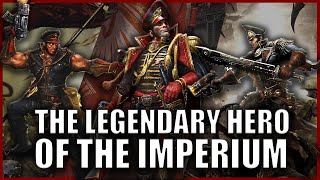 Commissar Ciaphas Cain EXPLAINED By An Australian  Warhammer 40k Lore [upl. by Heigho649]