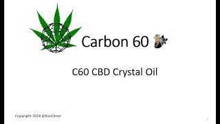 C60 CBD Crystal Oil  How to Make it and Why [upl. by Sesylu36]