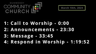 March 10th 2024  Generosity  2 Corinthians 9  complete service [upl. by Rebor]