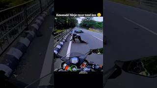 Kawasaki Ninja zx10r total loss  super bike crash motovlog ytshorts shorts viralvideo [upl. by Melba782]