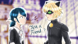 “MISSION OF LOVE”  JUST A FRIEND  Part 9 ♥️ Miraculous Ladybug Comic Dub [upl. by Norita]