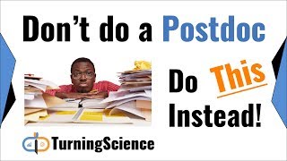 Dont do a postdoc Do this instead [upl. by Ltney942]