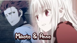 K Project • Fourth of July • AMV • Anna amp Mikoto [upl. by Aluin]