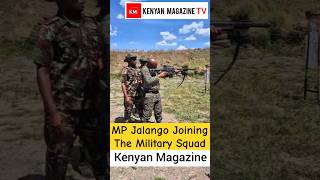 Langata MP Jalango training to be a Kenyan Military [upl. by Mirabelle]