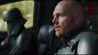 Bill Burr Talks About his Performance as Mayfeld in the Mandalorian [upl. by Tnarud]