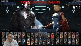 DARKSEID VS SUPERGIRL   INJUSTICE 2 LEGENDARY EDITION  ARENA BATTTLE  PART 11 [upl. by Koorb119]