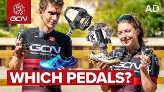 Road Vs MTB Clipless Pedals Which Are Best For You [upl. by Annekim542]