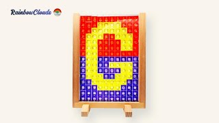 Tetris Game  Colored Puzzle Blocks  AlphabetG ASMR tetris satisfying puzzle how [upl. by Gaven]