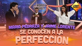 Jaime Lorente y Maria Pedraza se conocen a la perfección  El Hormiguero [upl. by Gibrian465]