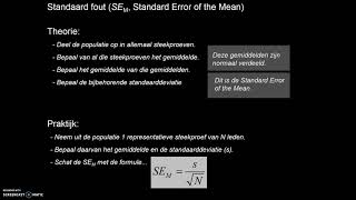 Statistiek 15 betrouwbaarheidsintervallen [upl. by Zeena62]
