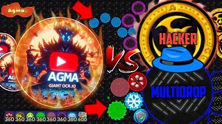 Agmaio 9  GiantOCRAgma Spam Powers VS  HACKER amp MULTIDROP   INSANE FIGHT POWERUPS 1v2  4K [upl. by Enileoj]