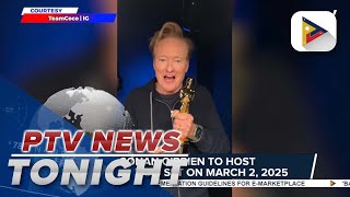 Conan OBrien to host 97th Oscars set on March 2 2025 [upl. by Hartman]