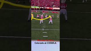 The view at COSM LA for Colorado at Nebraska cosm cosmla huskers huskerfootball [upl. by Ocinemod]