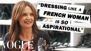 Katie Holmes amp Judith Touitou on French Girl Style the 90s amp Their APC Collab  Vogue [upl. by Econah]