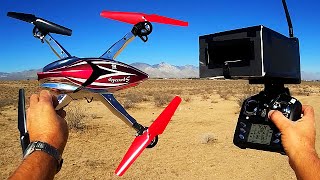 WLToys Q212G Large Altitude Hold 58 Ghz FPV Drone [upl. by Yrrep422]