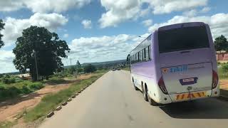 The beautiful view of Kitwe Copperbelt and the view of the black mountain [upl. by Neelehtak897]