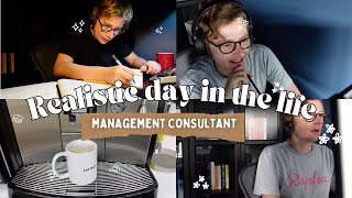 Realistic Day in the Life of a Management Consultant [upl. by Cy]