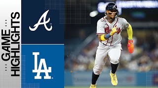 Braves vs Dodgers Game Highlights 9123  MLB Highlights [upl. by Tamarah]