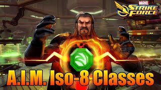 Proper AIM Iso8 Classes  MSF  Marvel Strike Force [upl. by Nelrac910]