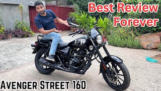 Bajaj Avenger Street 160 Review Affordable Cruiser Bike Pros And Cons Also Must Watch Before Buying [upl. by Derfniw]