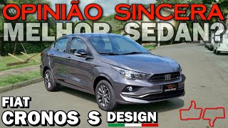 Fiat Cronos SDesign 13  É o melhor sedan do mercado Consumo desempenho problemas e Preço [upl. by Hcirdeirf]