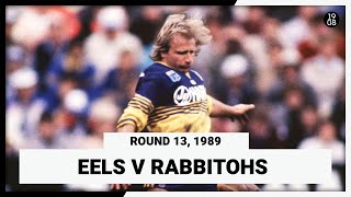 Parramatta Eels v South Sydney Rabbitohs  Round 13 1989  Match Replay  NRL Throwback [upl. by Eurydice25]