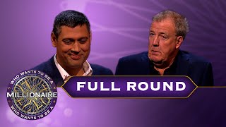 Jeremy Clarkson Wants Sanjay Basu To Be Wrong  Full Round I Who Wants To Be A Millionaire [upl. by Eerrehc]