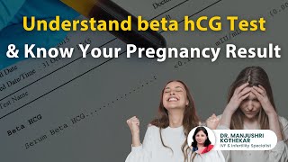 What to do if your beta HCG is 23  Dr Manjushri Kothekar betahcg lowbetahcg [upl. by Blau909]