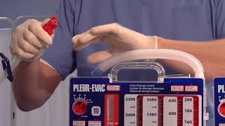 Pleurevac® A600008LF Chest Drainage System  Overview amp Setup [upl. by Oivlis]