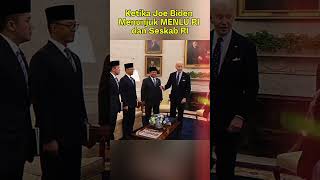 Awesome mayorteddy teddyindrawijaya prabowo sugiono joebiden tni whitehouse washington [upl. by Armin]